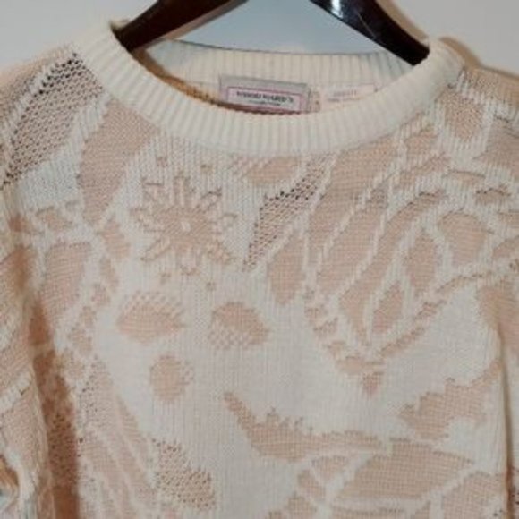 Vintage Woodward's Sweater Crew Neckline Textured - Picture 6 of 14